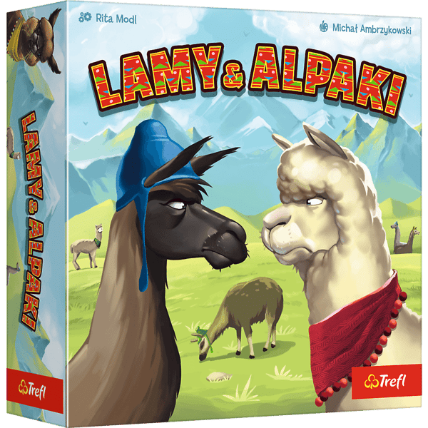 Lama och Alpacka brädspel TREFL