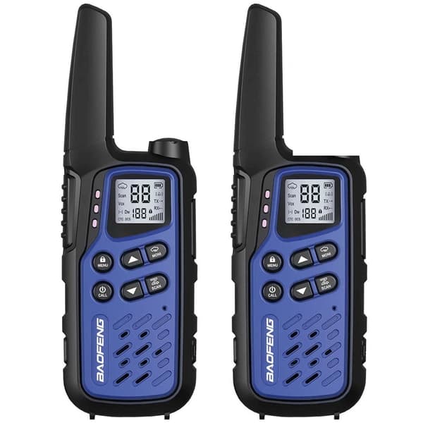 Baofeng BF-T25E tummansininen radiopuhelin