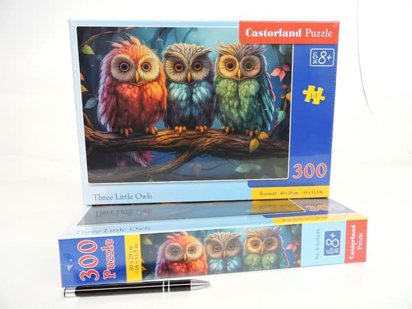 Puslespil 300 Tre Små Ugler CASTOR