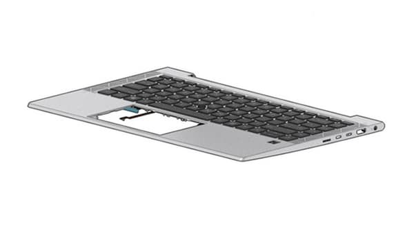 HP övre lucka med tangentbord DPM CP+PS BL SR UK