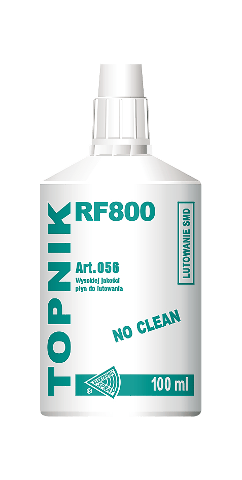 RF Flux 800 SMD-komponenteille 100ml MICROCHIP ART.056