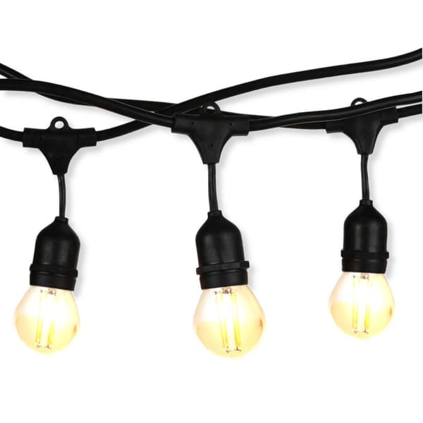 15xE27 15M IP54 LED Trädgårdsslinga