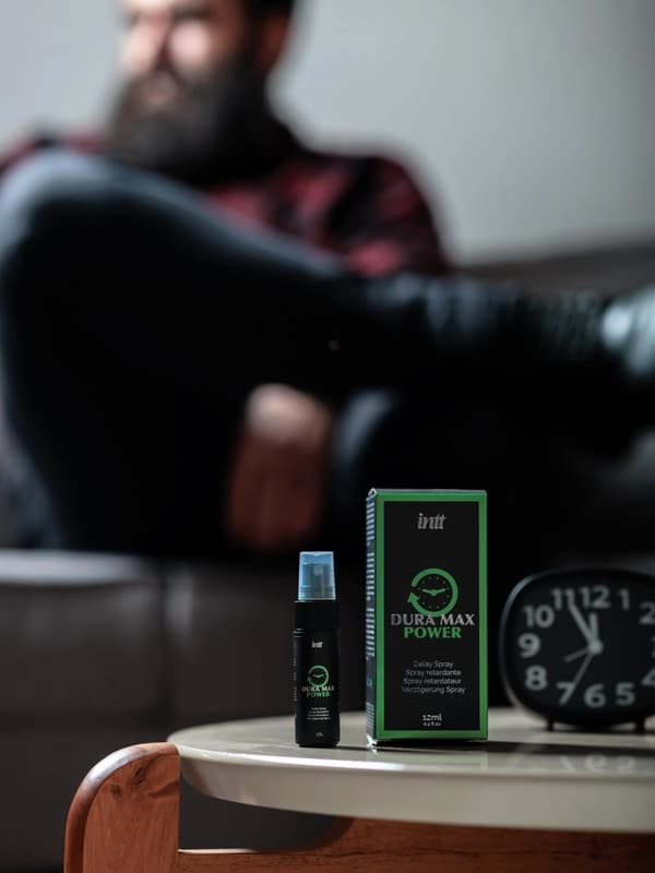 intt Dura Max Power Delay Spray 12ml - Långvarig Formula för Män