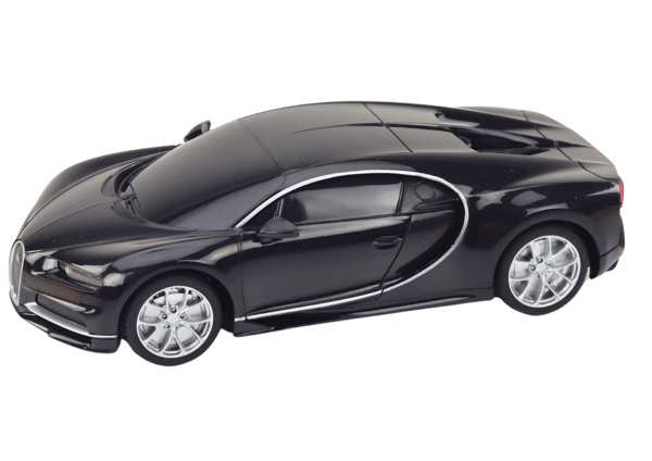 Kauko-ohjattava auto Bugatti Veyron Chiron 1:24 Musta