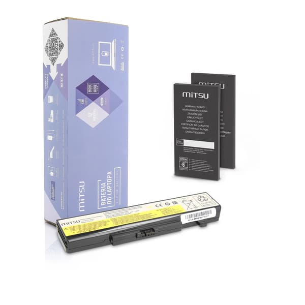 Batteri til bærbar computer MITSU BC/LE-E530 (48 Wh; til Lenovo bærbare computere)