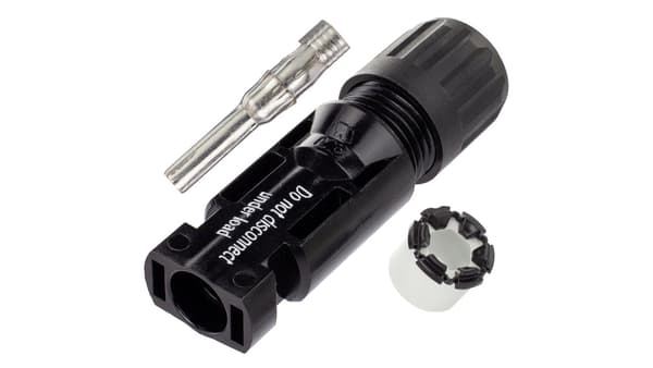 MC4 Stik Solcellekabelforbindere 4-6mm2 Staubli (Multi-Contact)
