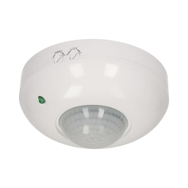 Rörelsesensor 360gr. IP20, 1200W, vit