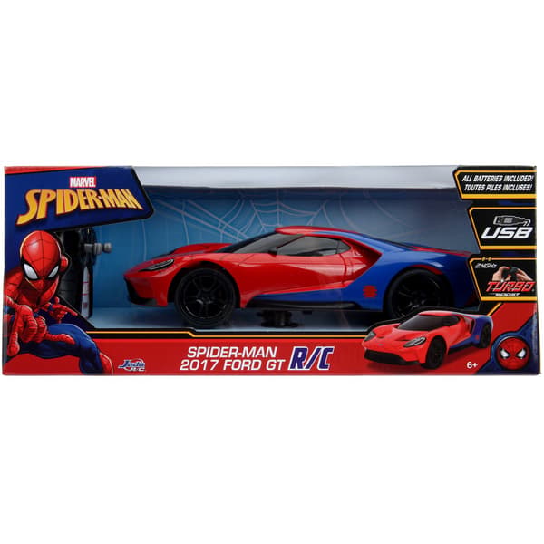 Marvel Spiderman Ford GT 2017 radiostyret bil