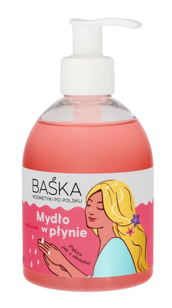 Baska Cosmetics Flydende Sæbe med Polsk Hindbær 250ml