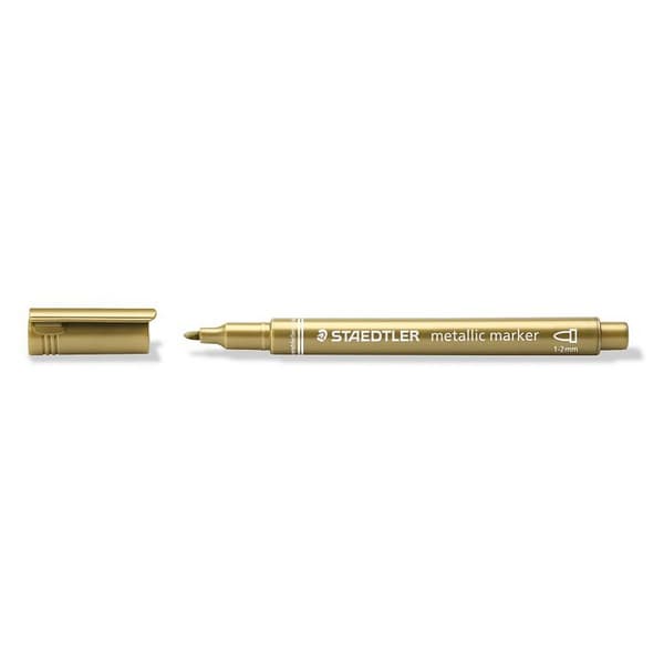 STAEDTLER Marker metallic gold