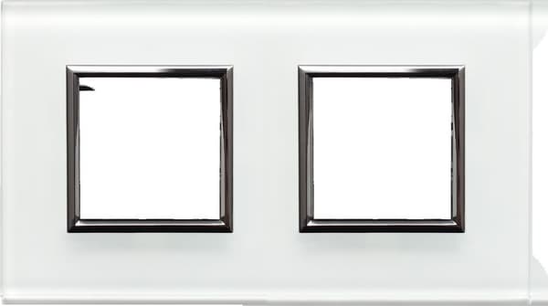 DANTE Dubbel glasram vit 4502182