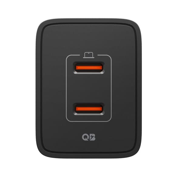 Spigen Essential 47W Vægoplader EE472EU, sort