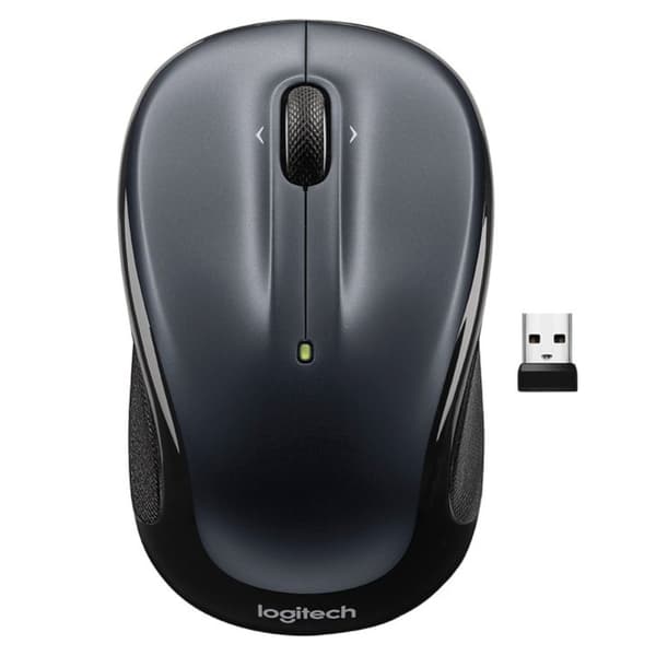 Logitech trådlös mus M325s - Mörk silver