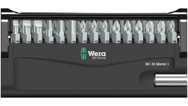 Wera Bit-Check 30 Metal 1 SB
