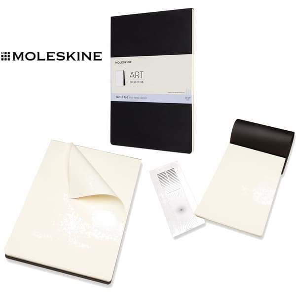 Moleskine skitseblok album L 48K sort