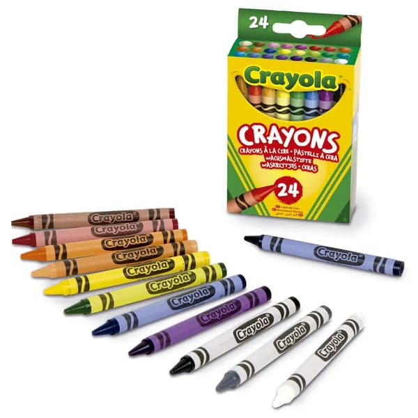 Crayola Sæt 24 Farveblyanter