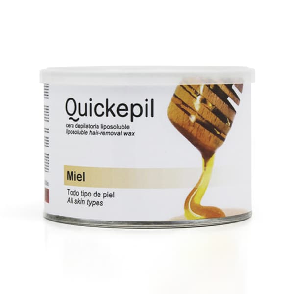 Quickepil voks til hårfjerning honningdåse 400 ml