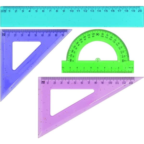 Geometrinen glitterisetti GRAND