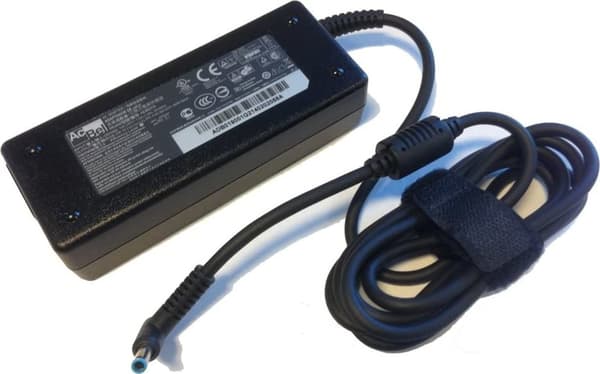 HP ADAPTER 90W-3P 4.5Mm Blåt stik Kræver strømkabel