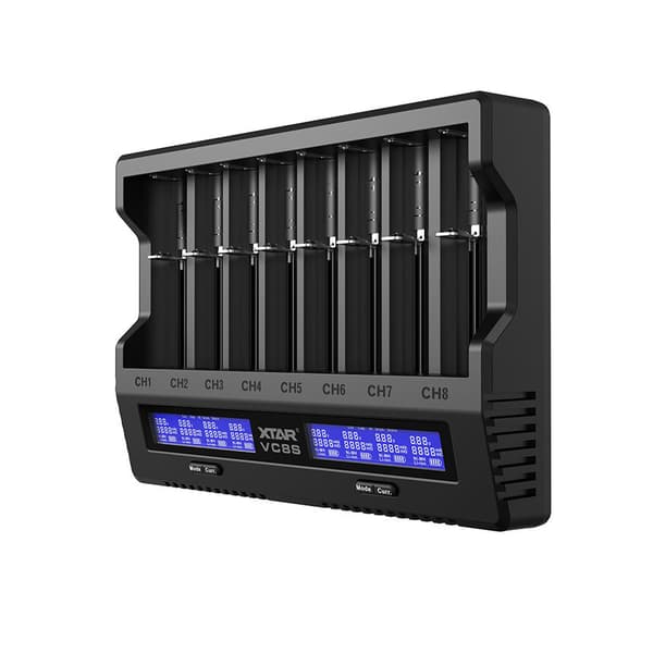 batterioplader 18650 XTAR VC8S