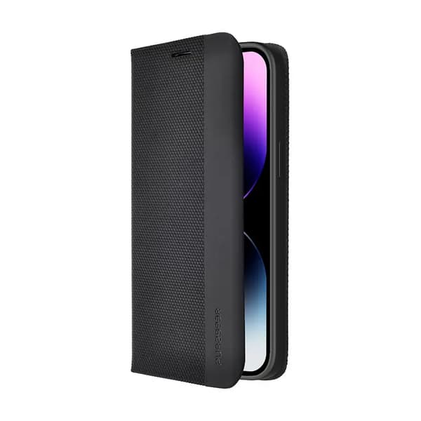 PureGear WALLET Series - Flipfodral för iPhone 14 Pro Max (svart)