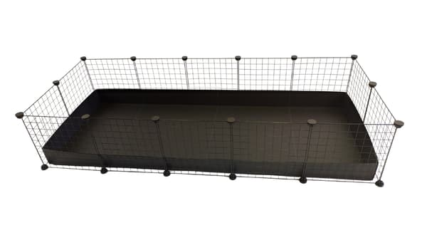 Modulbur C&C 5x2 marsvin, kanin, pindsvin sort
