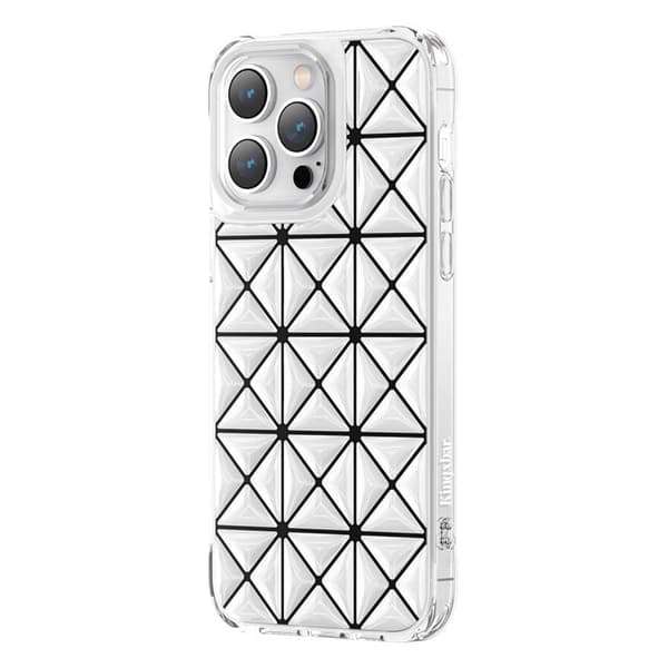 Kingxbar Miya Series Skal för iPhone 14 Plus Baksida vit