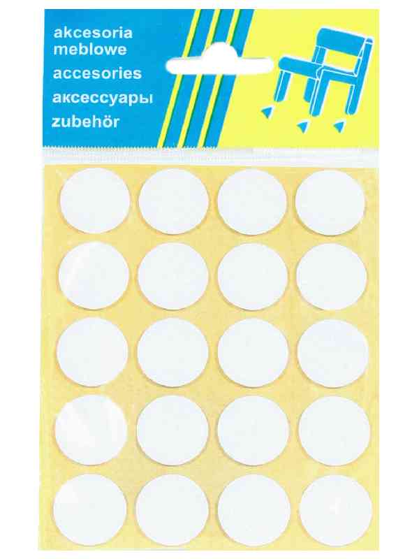 FILTPLATTA BLISTER BRUN FI 20MM - 20ST