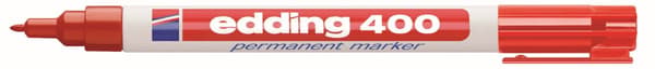 Edding 400 Permanent Marker Rød (4-400002) (4400002)