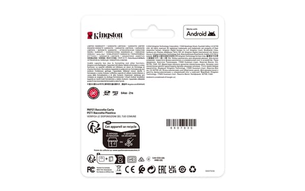 Kingston Flash-kort Canvas Select Plus - microSDXC UHS-I - 1 TB