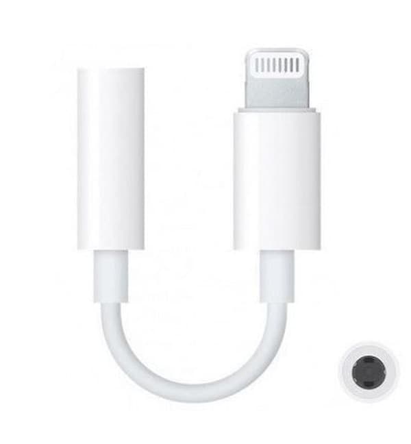 CoreParts Lightning til 3,5 mm hovedtelefonstikadapter