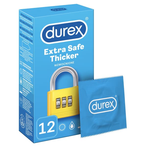 Durex Kondomit Extra Safe 12 kpl