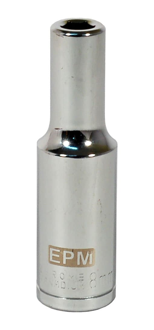 PITKÄ KORKKI 1/2\" 6-CATHNA KROMATTU 9MM
