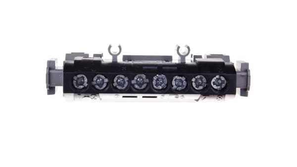 8-hullers forbindelsesstang sort IP2xC-8 004852