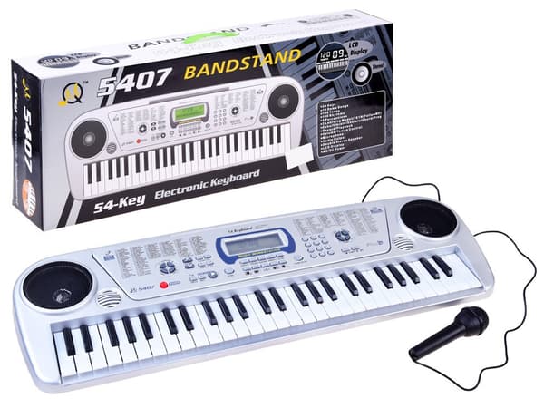 Orgel med mikrofon MQ5407 54 tangenter IN0116