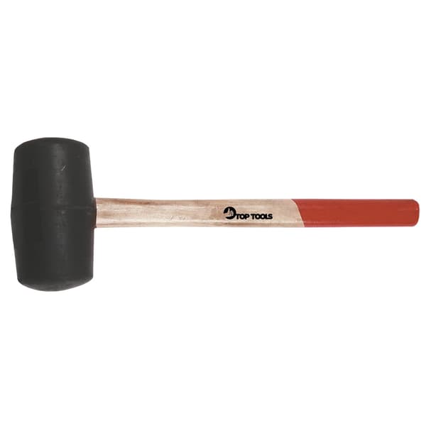 Top Tools Trägummihammare 450g (02A325)