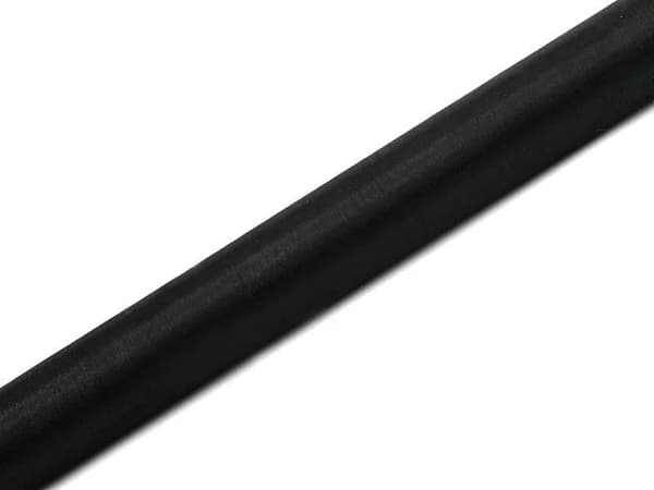 Organza Gladka, svart, 0.36 x 9m (1 st./9 m)