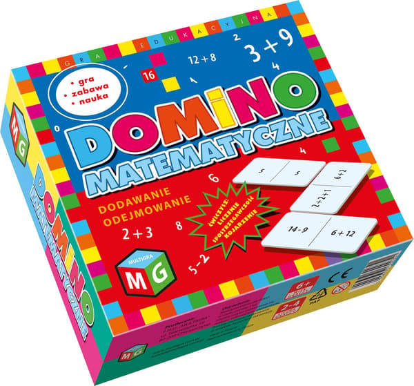 Multigra Matematisk Domino Addition og Subtraktion