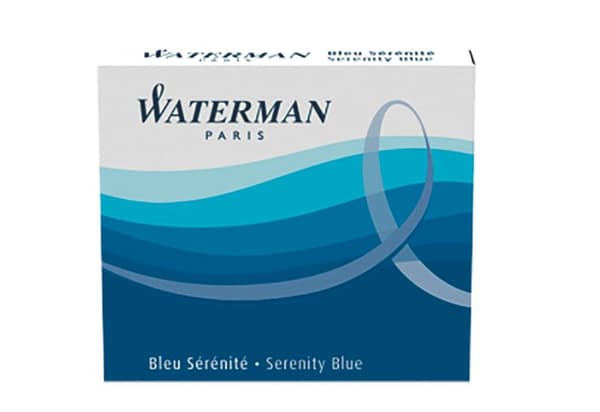 Waterman Inter bläckpatroner, blå (S0110950)