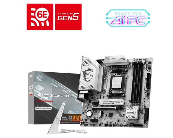 MSI Bundkort B850M GAMING PLUS WIFI6E - Micro ATX - Socket AM5 - AMD B850