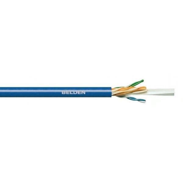 UTP Belden Cat.6 PVC-kabel (ledning) Kobber AWG23