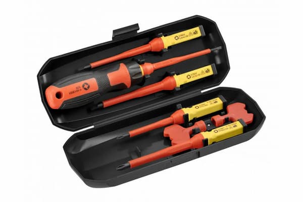 Hoegert HT1S998 Skruvar — set om 8 st, isolerade 1000V