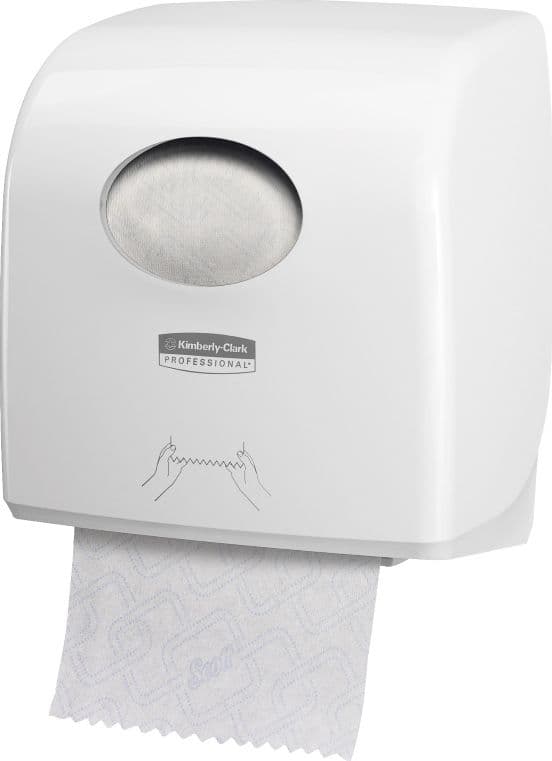 Kimberly-Clark Rulle Håndklæde Dispenser hvid (7955)