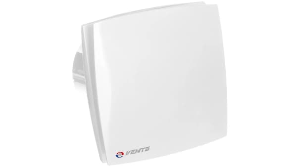 Vents Badeværelsesventilator fi 125 16W med timer hvid (125LDT)