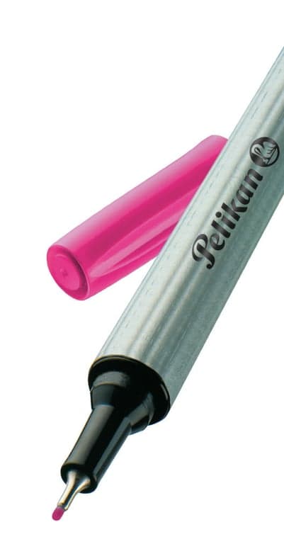 Pelikan Fineliner 96 rosa 10 stycken 0,4 mm vikbox