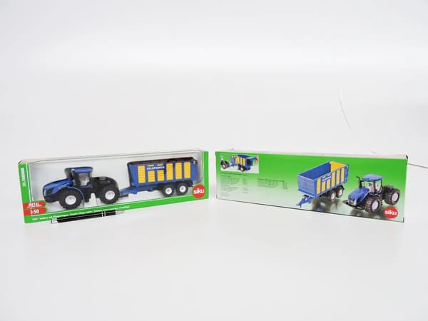 Siku Farmer - New Holland T9.560 perävaunulla S1947