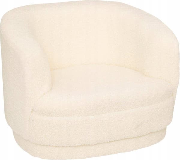Atmosphera Børnelænestol Teddy, bamsemateriale, sædehøjde 18,5 cm