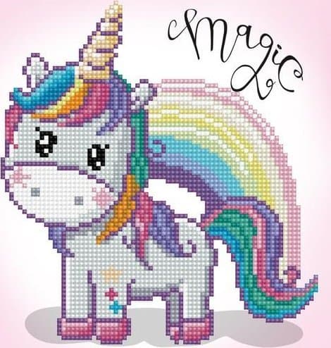 Diamond Dotz Magic rainbow Diamond Mosaic Unirosec DTZ3005