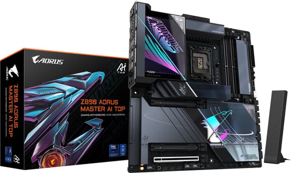 AORUS Z890 MASTER AI TOP - moderkort - extended ATX - LGA1851 Socket - Z890