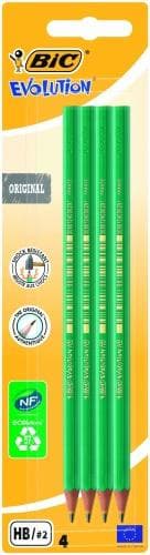 Blyant Evolution Eco 4 stk bls BIC